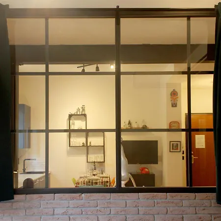 Apartment Industrial Design Loft - Vicino Lo Stadio